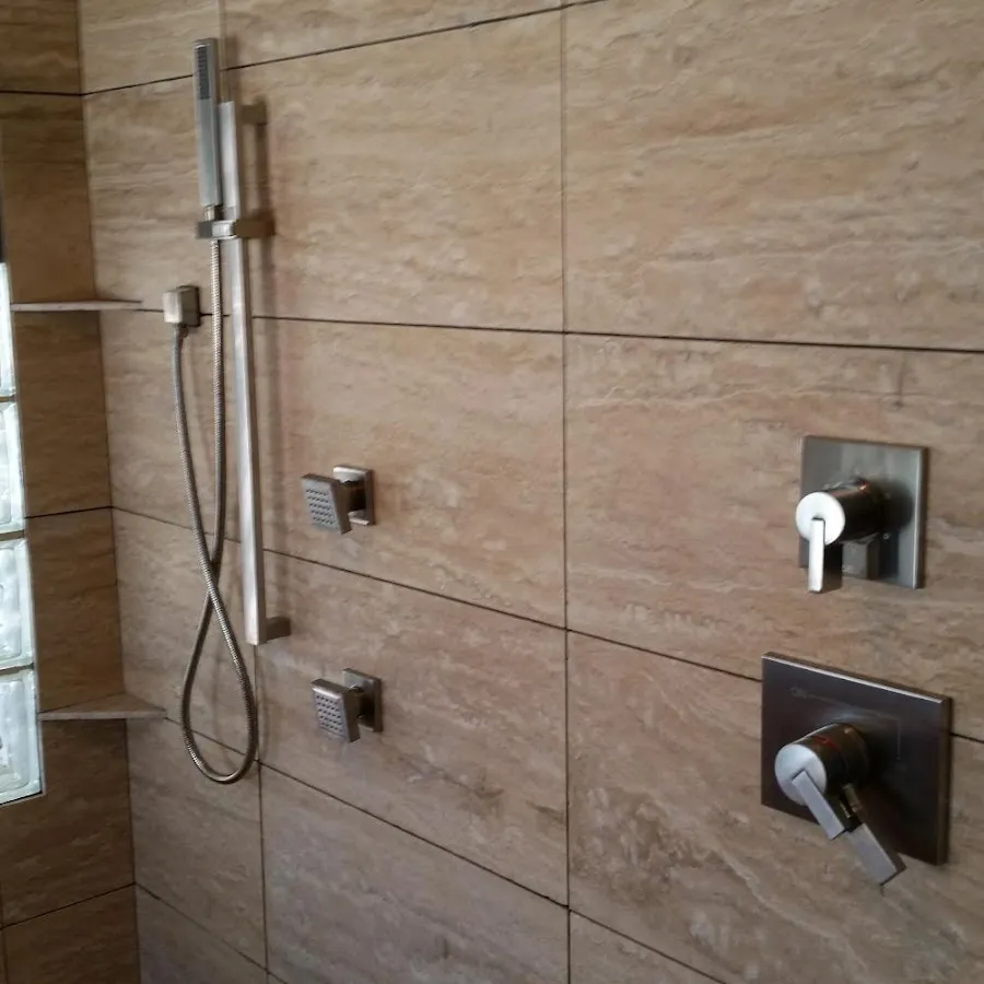 Shower fixture installation for Water Heater Replacement in Rosedale